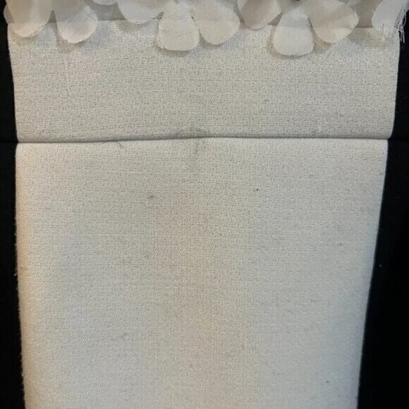 Kate Spade Color Block Sheath Dress Floral Appliques Size 2 Modest - Picture 5 of 6